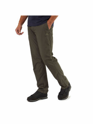 Craghoppers Mens NosiDefence Kiwi Slim Boulder Trousers CMJ606 - Bark