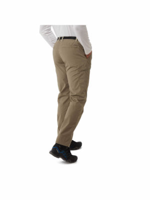 Craghoppers Mens NosiDefence Kiwi Slim Boulder Trousers CMJ606 - Pebble - Back