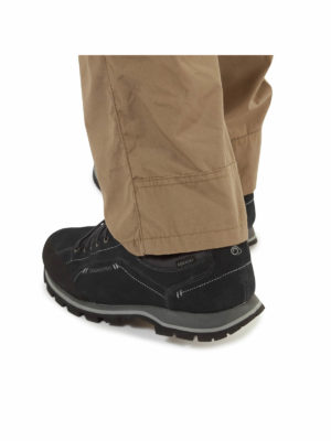 Craghoppers Mens NosiDefence Kiwi Slim Boulder Trousers CMJ606 - Pebble - Heel