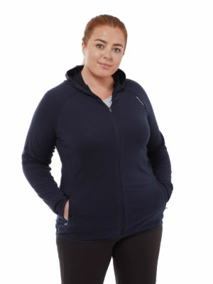 CWT1256 Craghoppers NosiLife Nilo Hooded Top - Blue Navy - Front