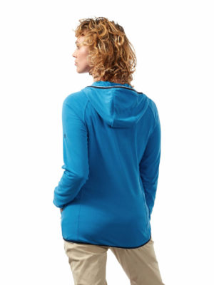 CWT1256 Craghoppers NosiLife Nilo Hooded Top - Mediterranean Blue - Back