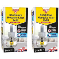 ZER742 Knockdown Mosquito Killer Refill - Twin Pack