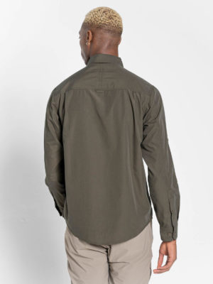 CMS700 Craghoppers Kiwi Shirt - Dark Grey - Back