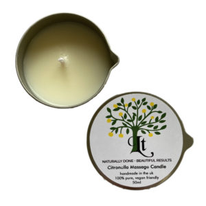 Lemon Tree Citronella Massage Candle