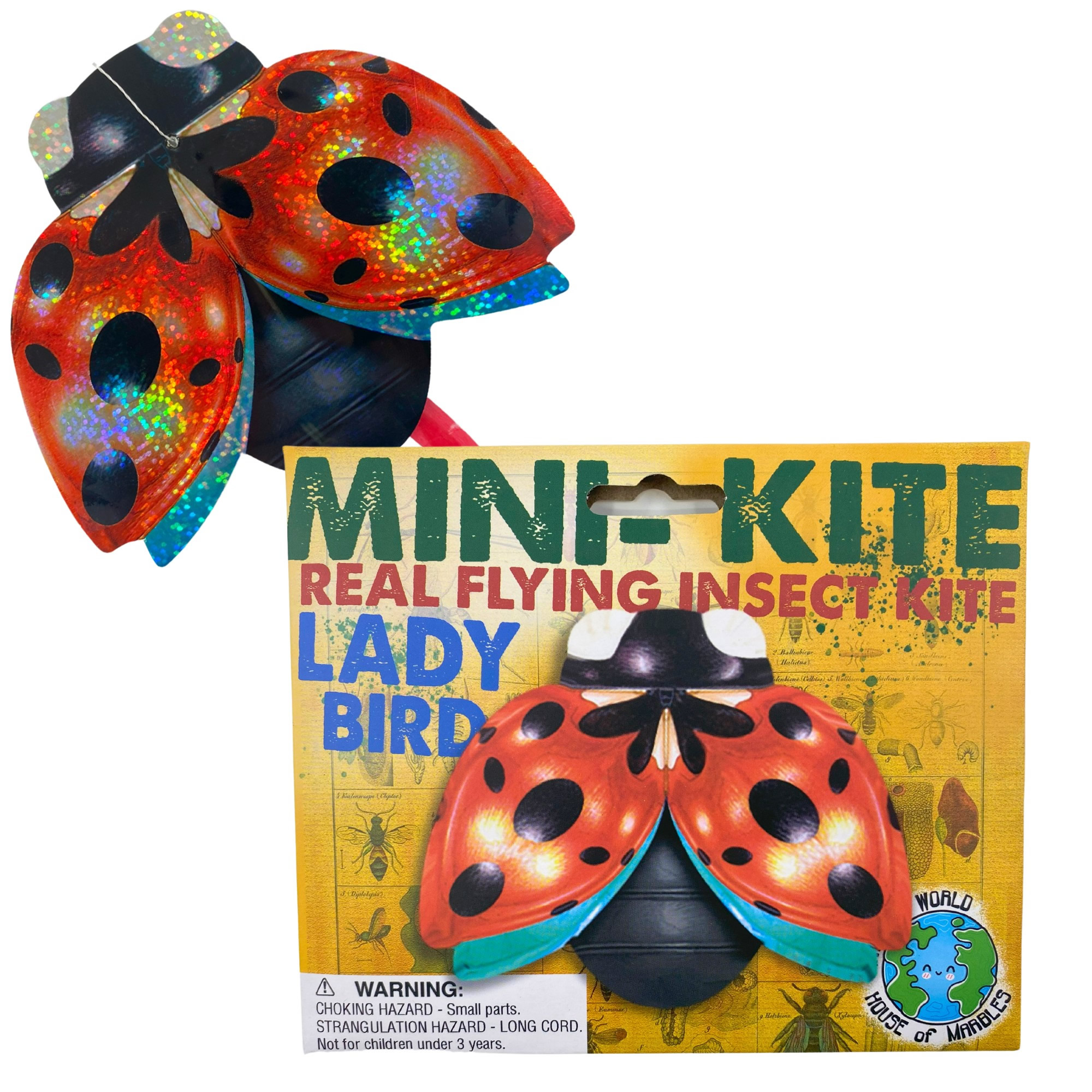 House Of Marbles - Mini Insect Kites X 2 Pack